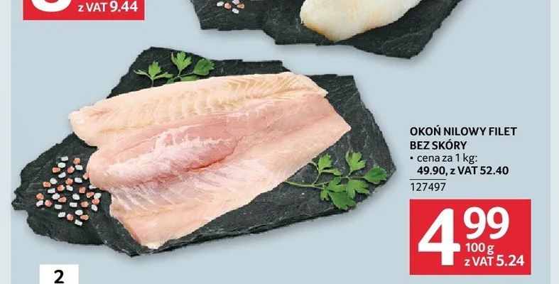 Okoń nilowy filet bez skóry promocja w Selgros