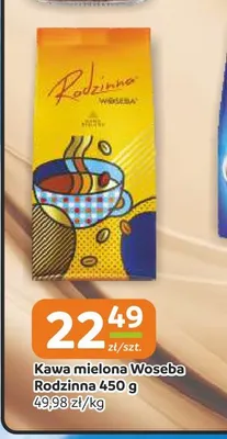 Kawa mielona Woseba Rodzinna promocja w Społem Częstochowa