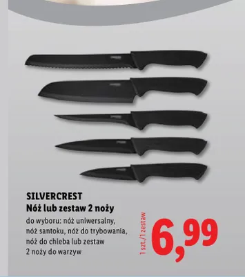 Nóż santoku Silvercrest promocja w Lidl