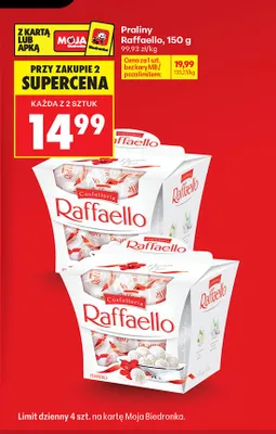 Praliny Raffaello promocja w Biedronka