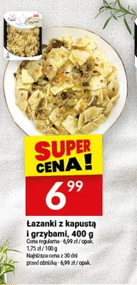 Łazanki z kapustą i grzybami promocja w Twój Market