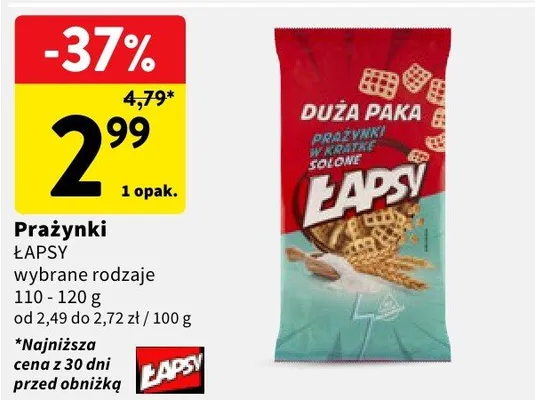 Prażynki promocja w Intermarche