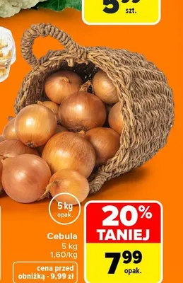 Cebula promocja w Carrefour