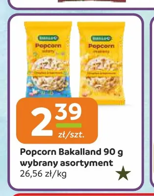 Popcorn Bakalland promocja w Społem Częstochowa