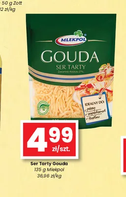 Ser Tarty Gouda Mlekpol promocja w emma MARKET