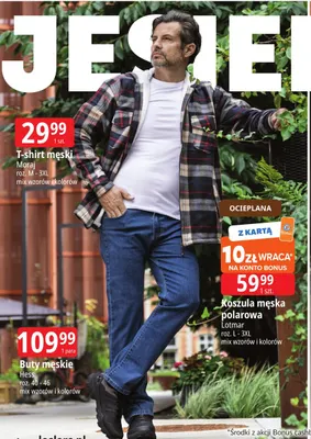 T-shirt męski Moraj promocja w Leclerc