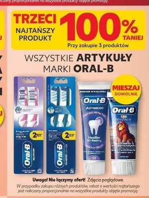 Szczoteczka do zębów medium Oral-b bio promocja w Kaufland