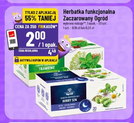 Herbatka funkcjonalna Zaczarowany Ogród Trawienie promocja w POLOmarket