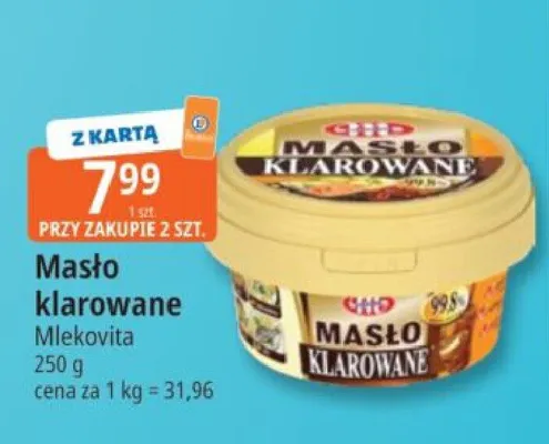 Masło klarowane promocja w Leclerc