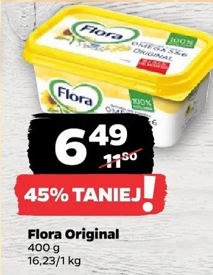 Margaryna Flora Original promocja w Netto