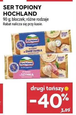 Ser topiony Hochland promocja w Stokrotka