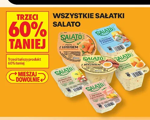 Sałatki Salato promocja w Biedronka