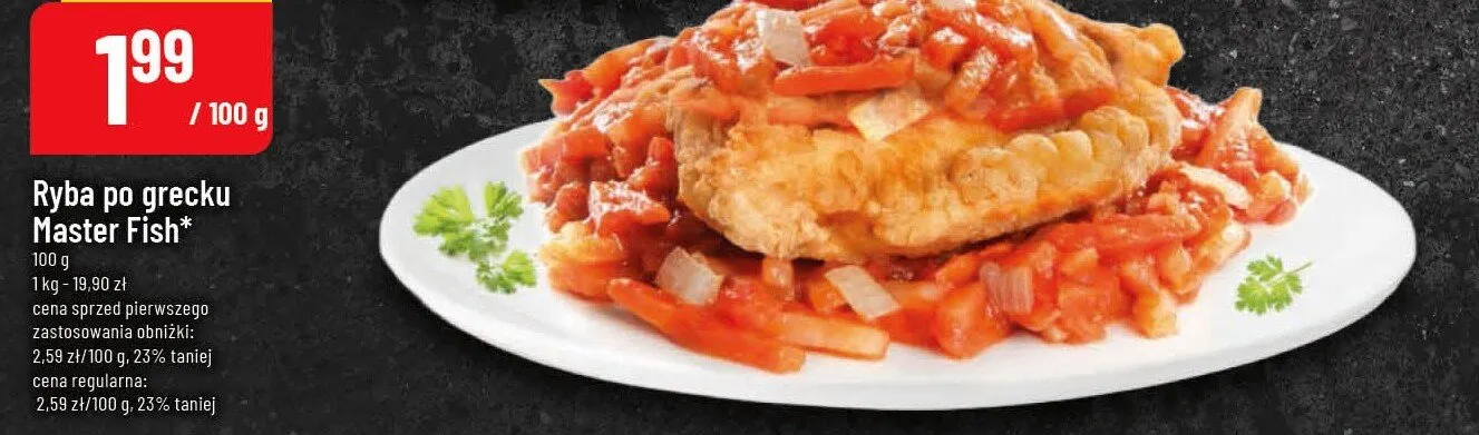 Ryba po grecku promocja w POLOmarket