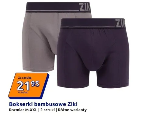 Bokserki bambusowe 2-pak promocja w Action