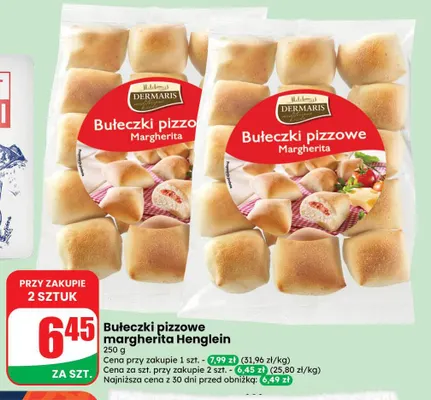 Bułeczki pizzowe margherita Henglein promocja w Dino