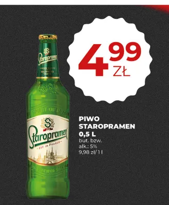 Piwo Staropramen promocja w Duży Ben