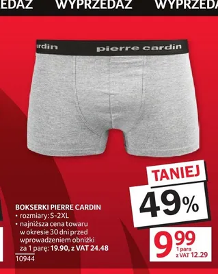 Bokserki męskie Pierre Cardin promocja w Selgros