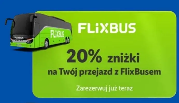 Przejazd FlixBus promocja w Lidl