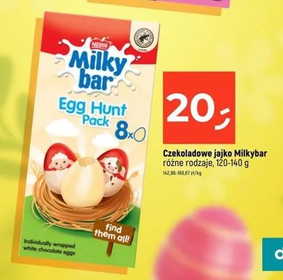 Czekoladowe jajko egg hunt pack różne rodzaje promocja w Dealz