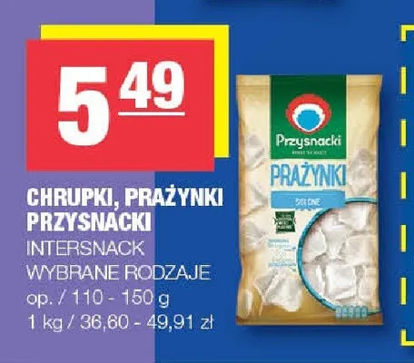 Chrupki prażynki Przysnacki promocja w SPAR