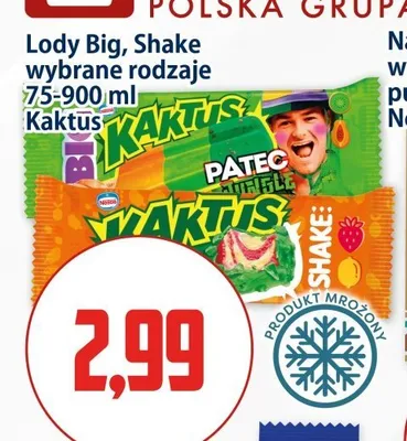 Lody Kaktus promocja w Kupiec