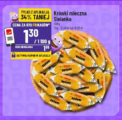 Krówki mleczne Sielanka promocja w POLOmarket