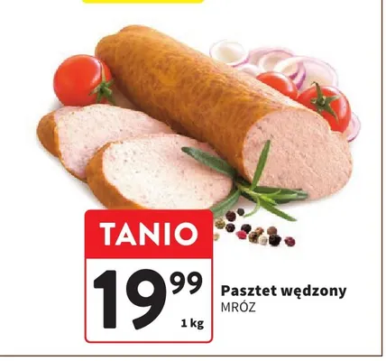 Pasztet wędzony Mróz promocja w Intermarche