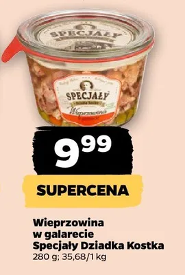 Wieprzowina w galarecie Specjały Dziadka Kostka promocja w Netto