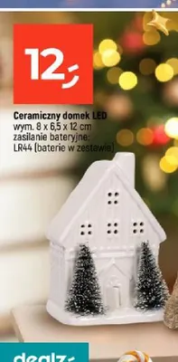 Ceramiczny domek LED promocja w Dealz