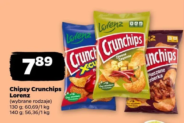 Chipsy Crunchips promocja w Netto
