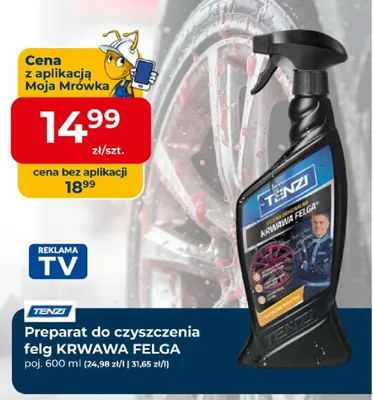 Preparat do czyszczenia felg Tenzi Krwawa Felga promocja w PSB Mrówka
