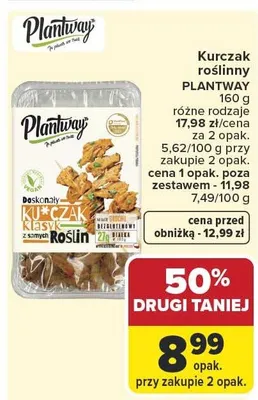 Kurczak roślinny Plantway promocja w Carrefour Market
