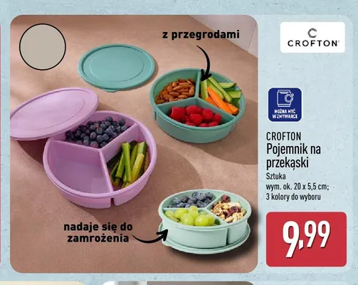 Pojemnik na przekąski Crofton promocja w Aldi