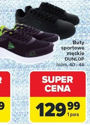 Buty sportowe męskie Dunlop promocja w Carrefour