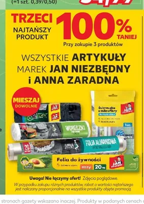 Woreczki do lodu Jan Niezbędny promocja w Kaufland