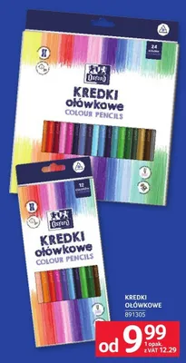 Kredki ołówkowe Oxford 24 kolory promocja w Selgros