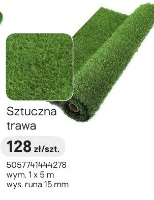 Sztuczna trawa promocja w Castorama