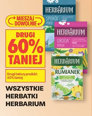 Herbatka Herbarium promocja w Biedronka
