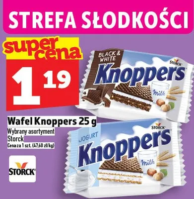 Wafel Knoppers 25g promocja w TOPAZ