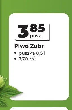 Piwo Żubr promocja w Odido