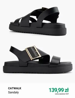 Sandały Catwalk promocja w Deichmann