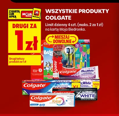 Produkty Colgate promocja w Biedronka