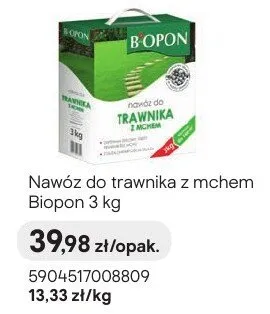Nawóz do trawnika z mchem promocja w Castorama