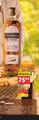 Whiskey Bushmills The Original Irish Whiskey promocja w Biedronka