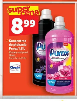 Koncentrat do płukania Purox Intensive promocja w TOPAZ