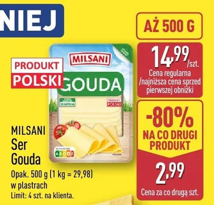 Ser Gouda promocja w Aldi