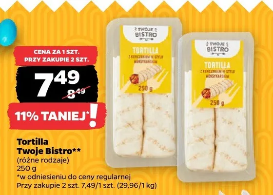 Tortilla promocja w Netto