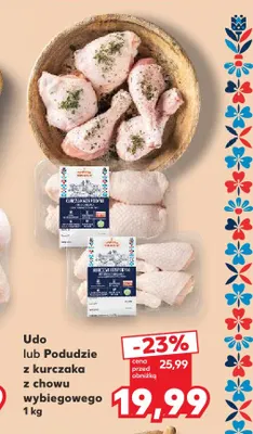 Udo z kurczaka z chowu wybiegowego Kurczak Gospodyni promocja w Kaufland