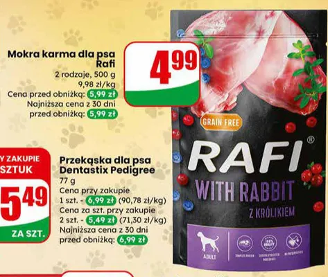 Przekąska Dentastix promocja w Dino