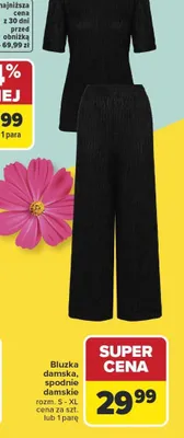 Bluzka damska, spodnie damskie promocja w Carrefour